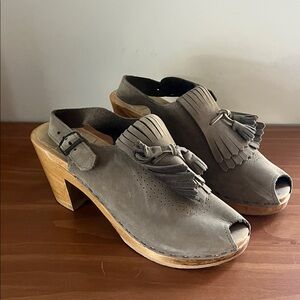 No. 6 Keats Kiltie Clogs